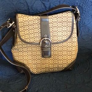Coach Purse- wear as a shoulder bag or crossbody!